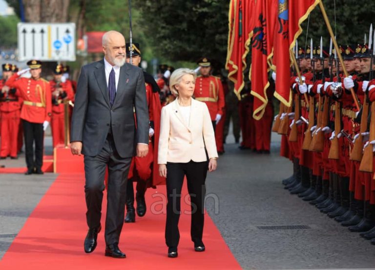 Von der Leyen in Tirana: Albania on the right path to the EU