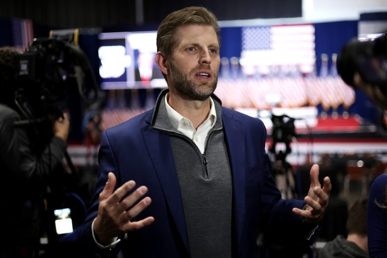 Eric Trump confirms dad’s hot mic moment was about foreign business