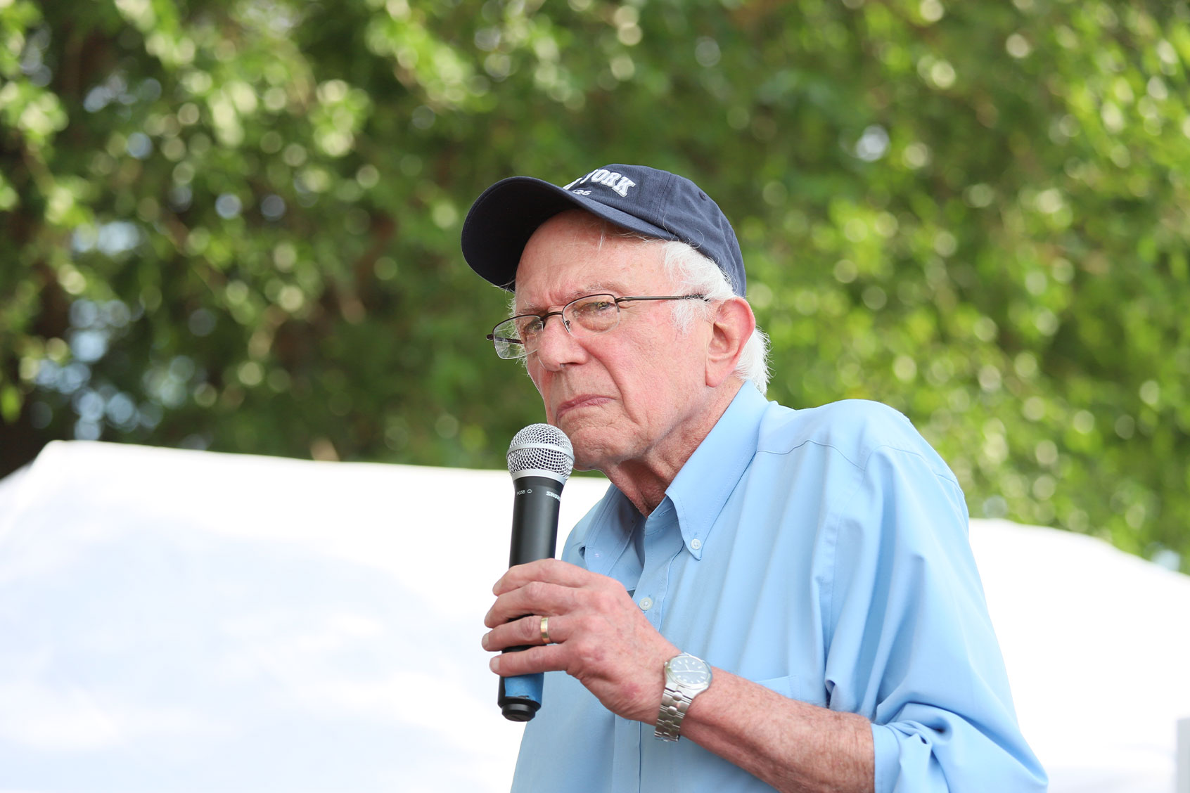 “Excellent candidate”: Sanders defends Maine Senate candidate amid Nazi tattoo controversy