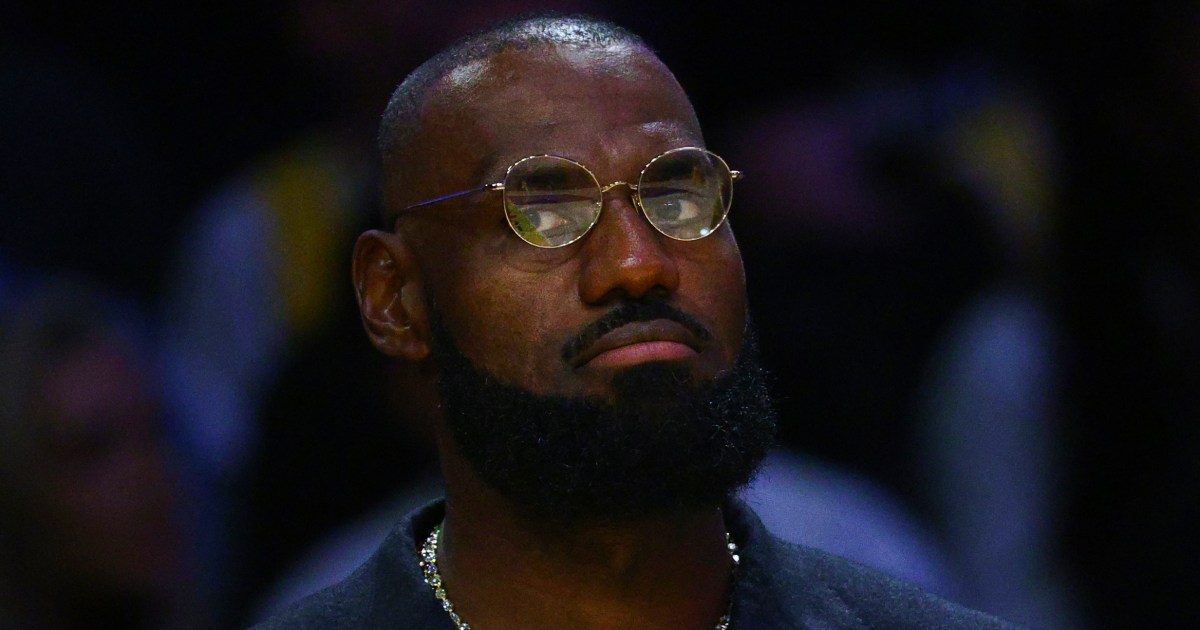 Why is Lebron James not playing in the NBA and what is sciatica?