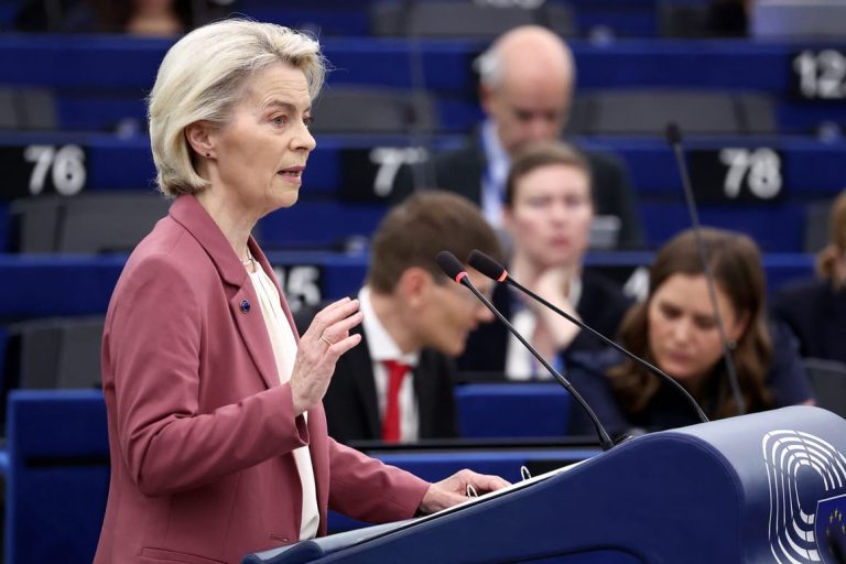 Von der Leyen warns Europe must defend green tech against China