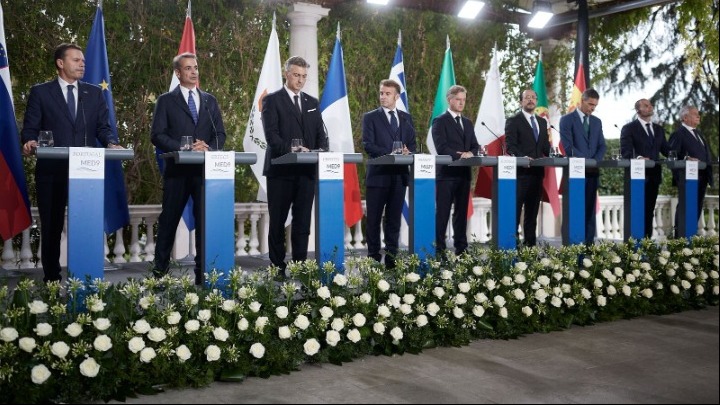 MED9 – Mr. Mitsotakis: Future threats may not come from the East, but also from the South