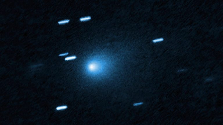 Photo: Best picture yet of high-speed comet visiting our solar system