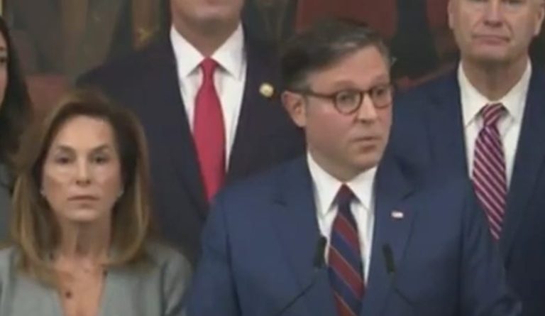 Mike Johnson Throws A Pity Party For Himself Because He Is Tired