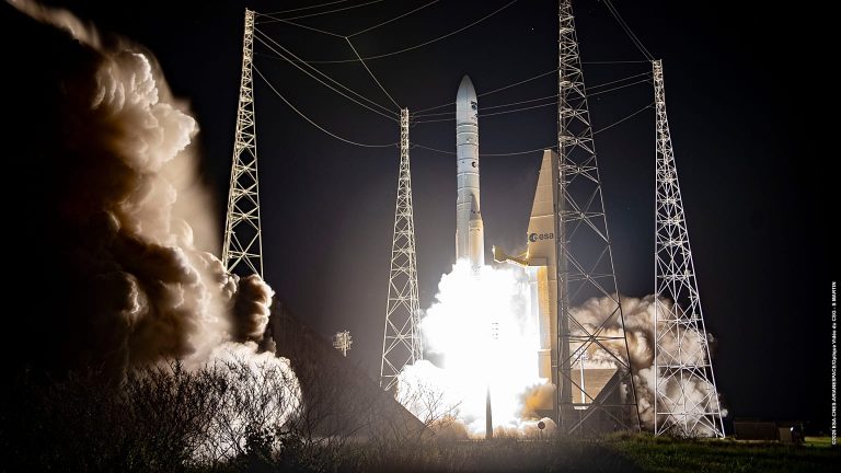 Ariane 6 carrying climate monitoring satellite succesfully launched on commercial mission