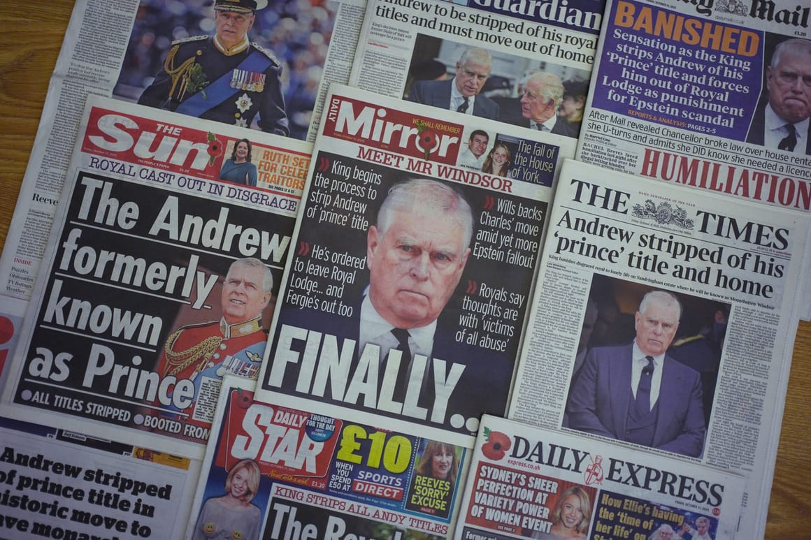 Ex-Prince Andrew faces increased calls by US lawmakers to testify in Epstein case