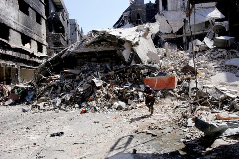 A Palestinian from Syria on trial for war crimes in Sweden