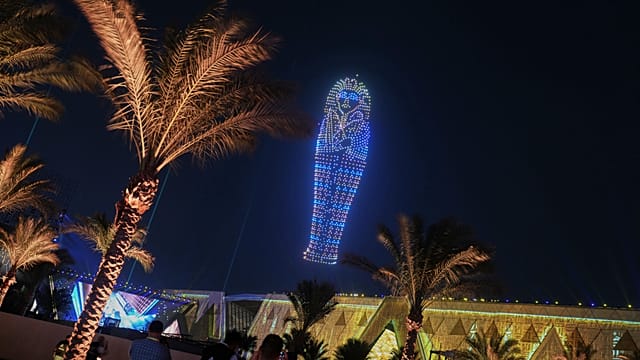 Egypt’s immense new antiquities museum opens after two-decade build