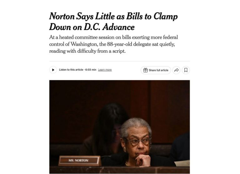 The Race for D.C.’s Delegate