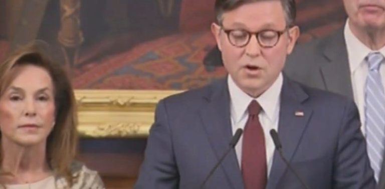 Mike Johnson Humiliated As 5 Republicans Sign Discharge Petition To Force Vote To Stop Trump Union Busting