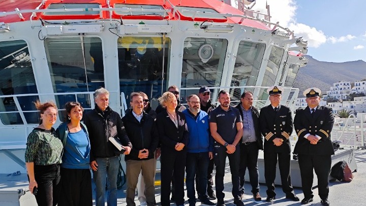 St. Papastavrou: The ‘Amorgorama’ is an initiative of the fishermen of Amorgos with a deep patriotic content