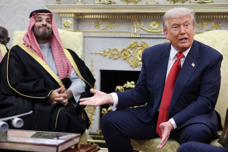 “Things happen”: Trump waves away Khashoggi question during summit with MBS