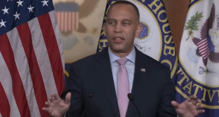 Hakeem Jeffries Rips Mike Johnson For Not Condemning Trump’s Call To Execute Democrats