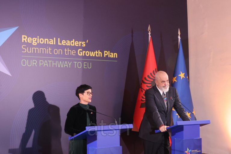 The summit ‘Our Road to the EU’ is held in Tirana, Kos: Two decisive years for the success of the Growth Plan