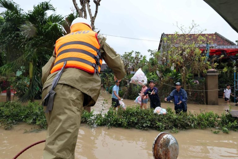 Images of the deadly floods that have hit central Vietnam