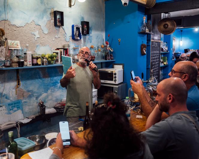 Tel Aviv’s Tarbutat café serves as a fragile haven for Israel’s progressive camp