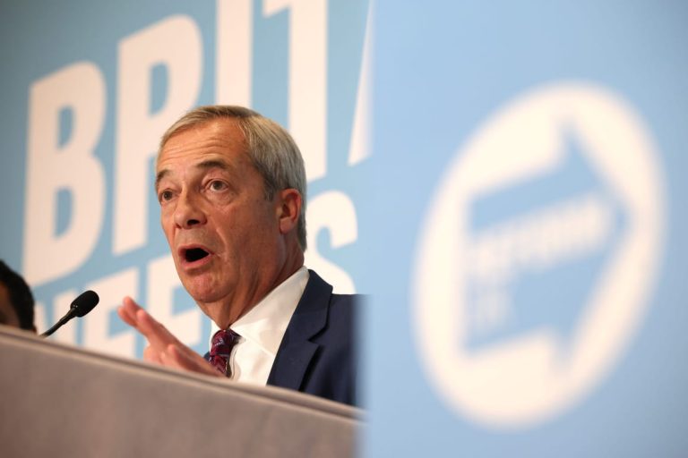 UK mulls ban on crypto cash in politics — putting Farage in firing line