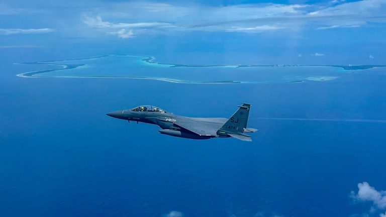 USAF Fighter Jets’ New Strategy on Isolated Island