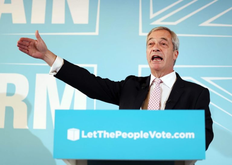 Farage goes to war with the BBC over presenter’s ‘Hitler’ comment