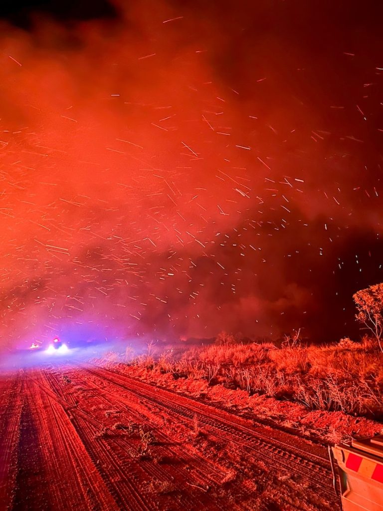 Eight million hectares burnt during record hot October in NT