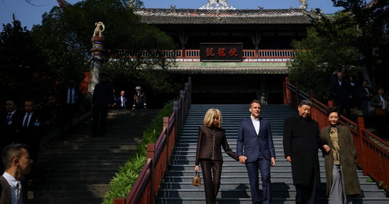 China, France pledge cooperation as Xi joins Macron in trip to Chengdu