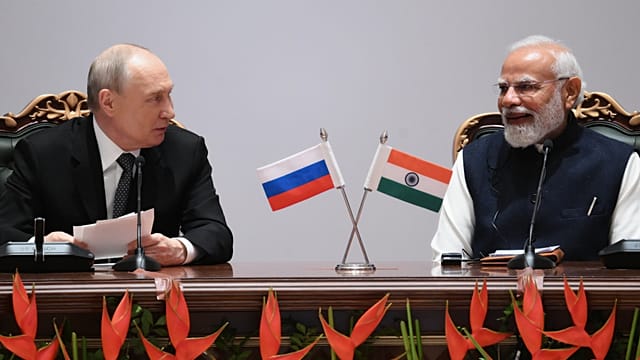 Putin says Russia and India will boost their annual trade