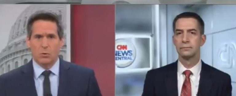 Sen. Tom Cotton Tries To Defend Possible Trump Administration War Crimes And Gets Destroyed