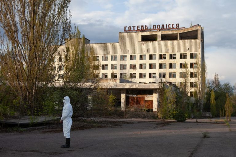 Chernobyl radiation shield has stopped working after Russian drone strikes, UN warns
