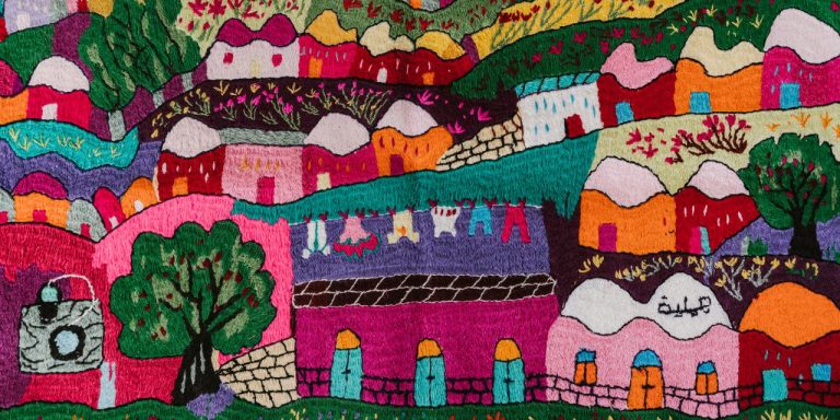 Syria’s last embroiderers: ‘I lost my home and my fields, but I always kept this bag’