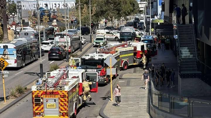 Perth traffic: Pedestrian fighting for life after being hit by bus on Wellington Street