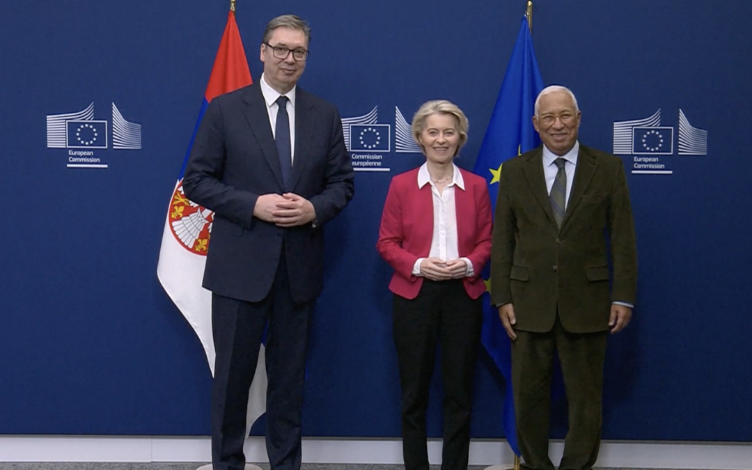 Von der Leyen: Serbia can count on EU support on its path to membership