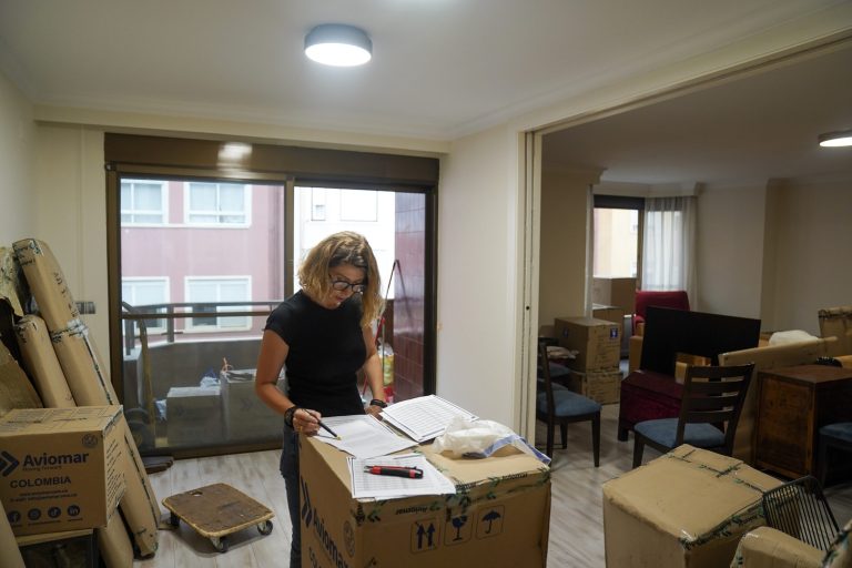 In Valencia, fleeing Trump