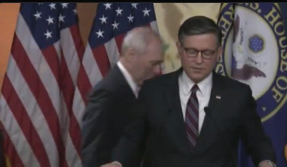 Mike Johnson Could Be Toast Before The Midterm As House Republicans Are Dropping Like Flies