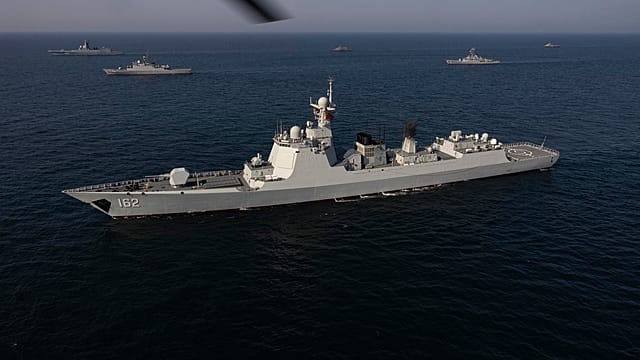 Chinese and Iranian warships arrive in South Africa for BRICS naval exercises