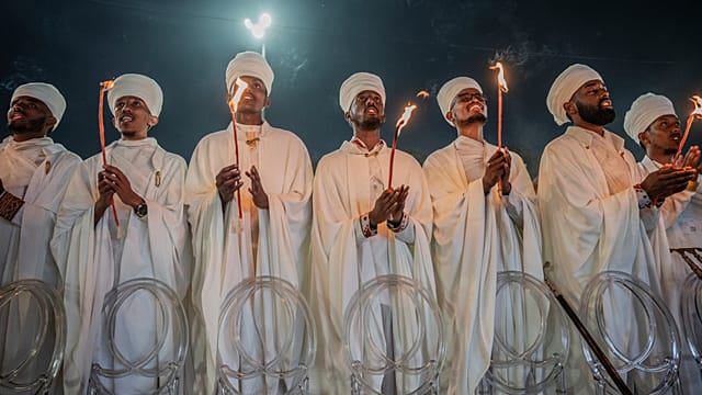 Ethiopia’s Orthodox Christians celebrate Christmas Eve in Addis Ababa