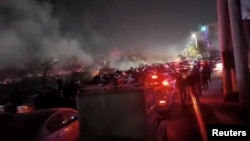 Iranian Protesters Remain On Streets As Trump Steps Up Pressure On Tehran