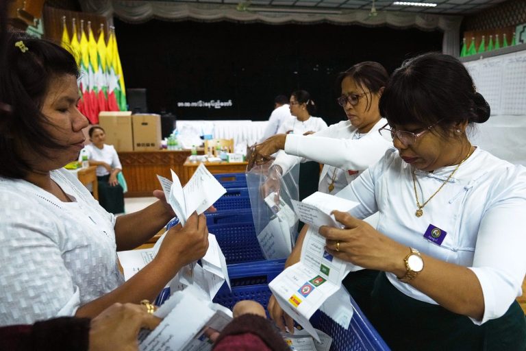 Low Turnout in Second Phase of Myanmar’s ‘Sham’ Election