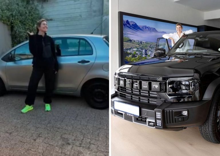 Betty to brand new: Rachel Kolisi shows off latest car