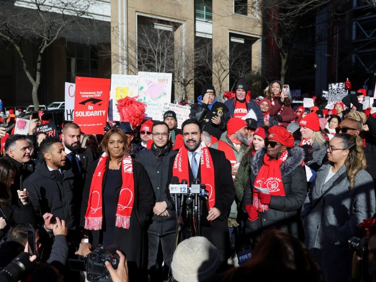 Thousands of nurses go on strike in New York City