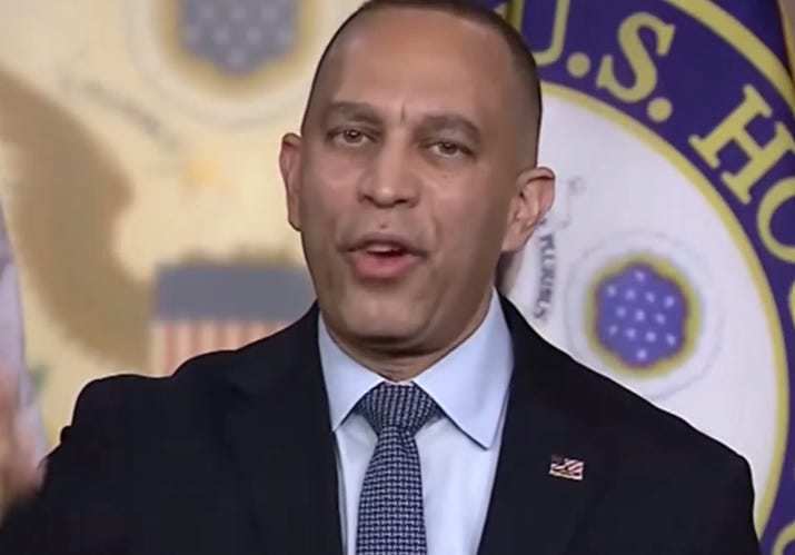Hakeem Jeffries Says Trump Administration Criminals Will Be Prosecuted