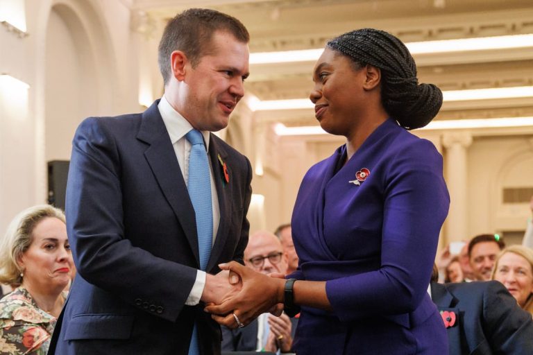 Kemi Badenoch sacks Robert Jenrick from Tory top team