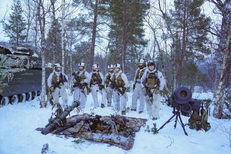 The Arctic camp where troops are training for war with Russia