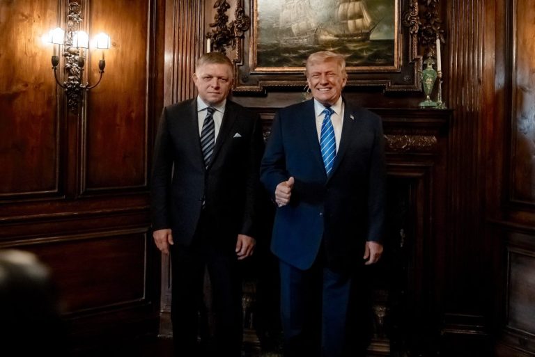 Robert Fico with Donald Trump, they also discussed Ukraine and the EU “in deep crisis”