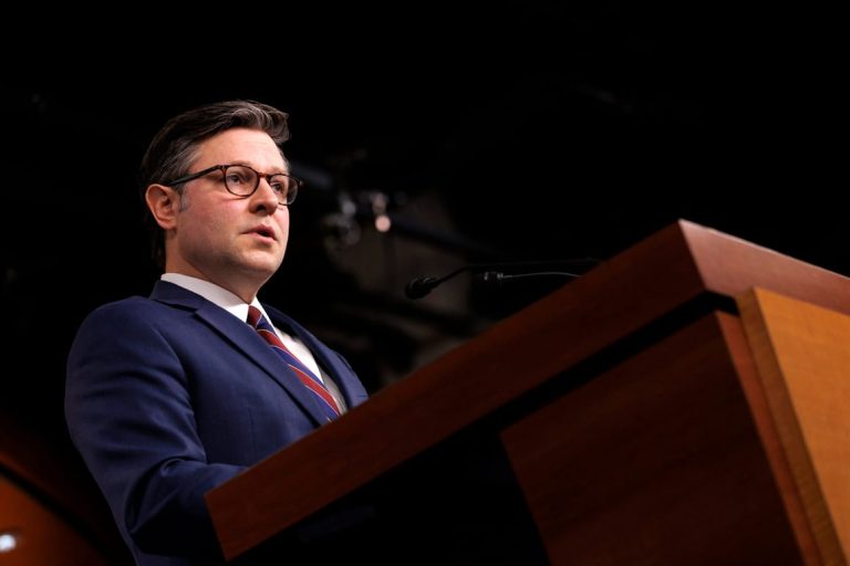 Farage challenges top Republican Mike Johnson over Trump’s Greenland threats