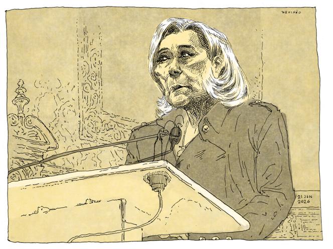 Le Pen concedes little and insists on ‘good faith’ at appeal trial