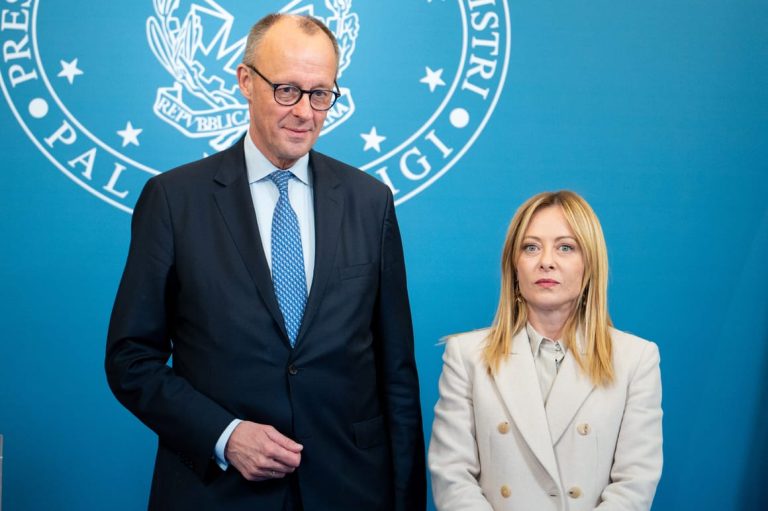 Merz, Meloni rally behind disinfo-fighting center that Trump thinks is ‘wasteful’