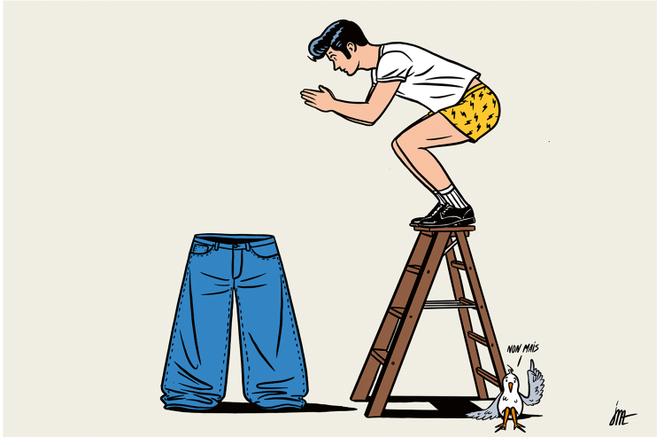 Is it ever a good idea to… wear ultra-wide trousers?