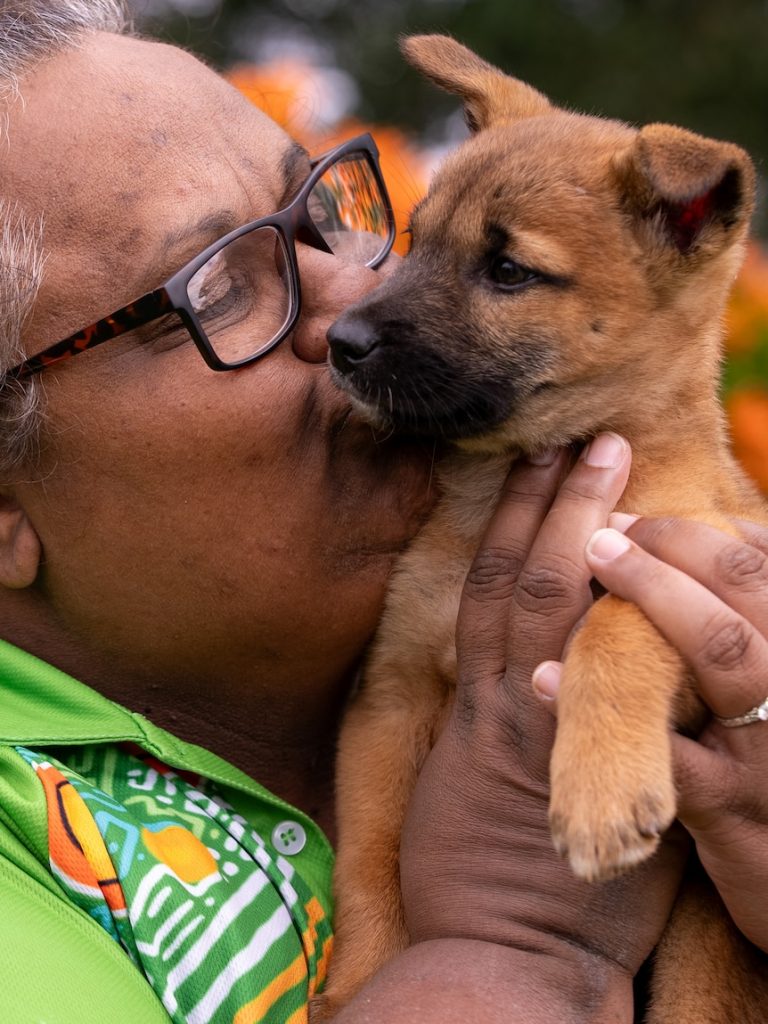 Every time Sonya saves a dingo pup, she breaks the law