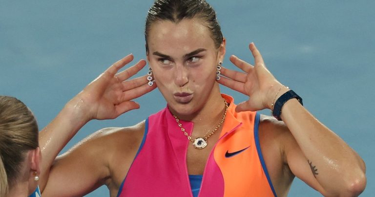 Sabalenka sweeps aside teen sensation Jovic to enter Australian Open semis