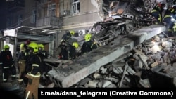 New Round Of Russian Strikes Kill 4, Knock Out Power In Several Areas Of Ukraine